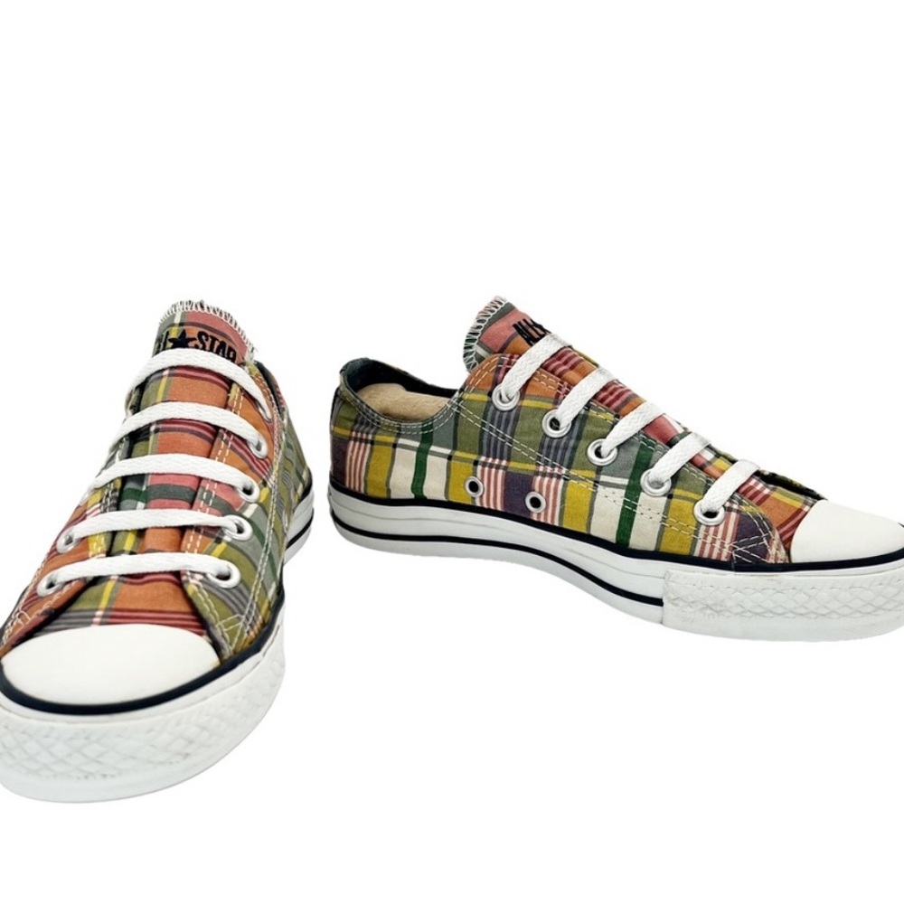 Converse Chuck Taylors All Star Madras Plaid Sneakers - Picture 5 of 14